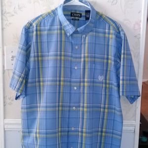 CHAPS Men's XL Short Sleeve Shirt!